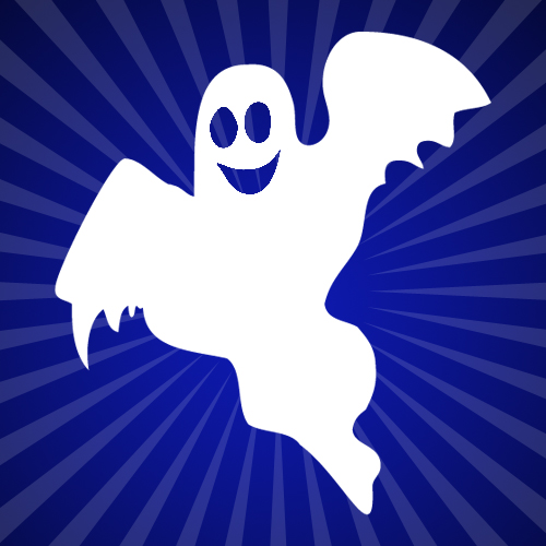 Picture of Scary Cute Sheet Ghost Iron on Transfer